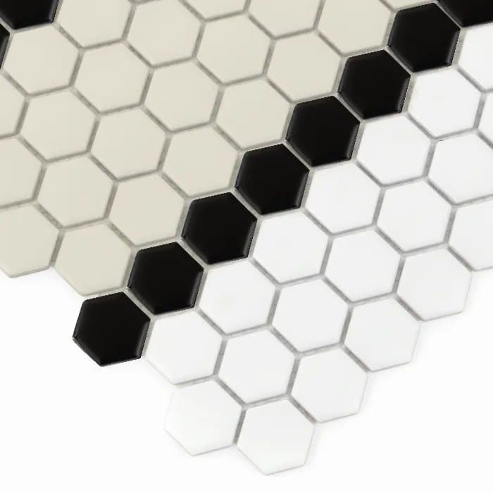Mini Hexagon Stripe 5.C matt - poza 2