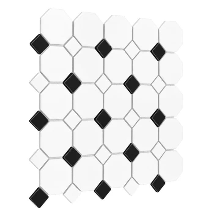 Mini Octagon B&W mix 55 matt - poza 3