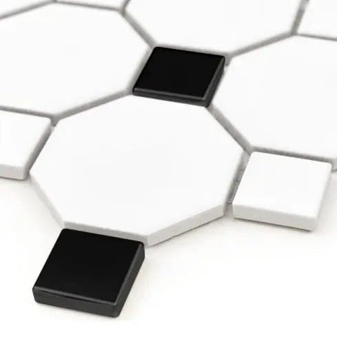Mini Octagon B&W mix 55 matt - poza 4