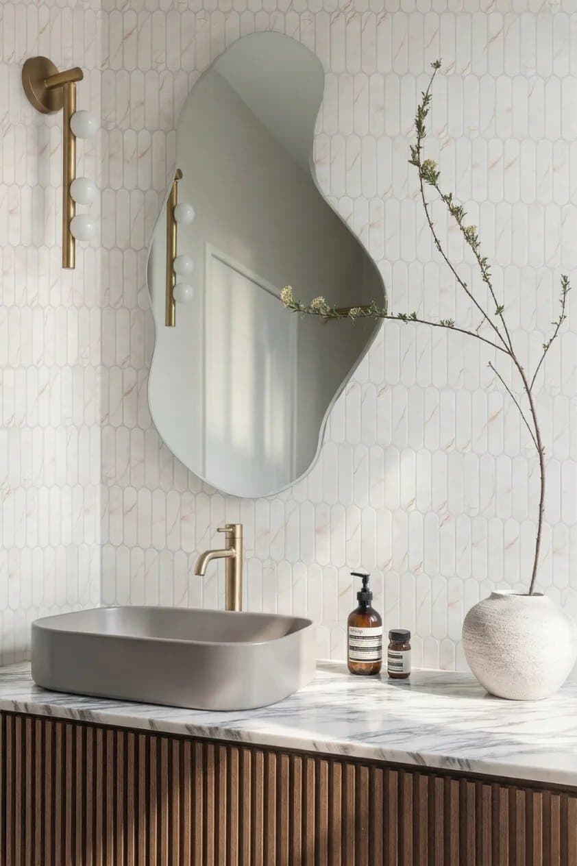Pills Calacatta Gold matt - montat