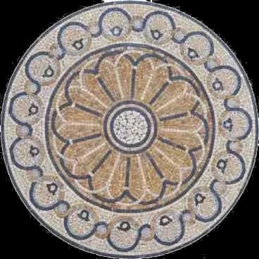 Rozetă din mozaic SM 08