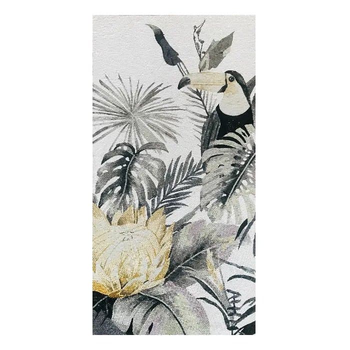 Tablou din mozaic Toucan, 110×220 cm