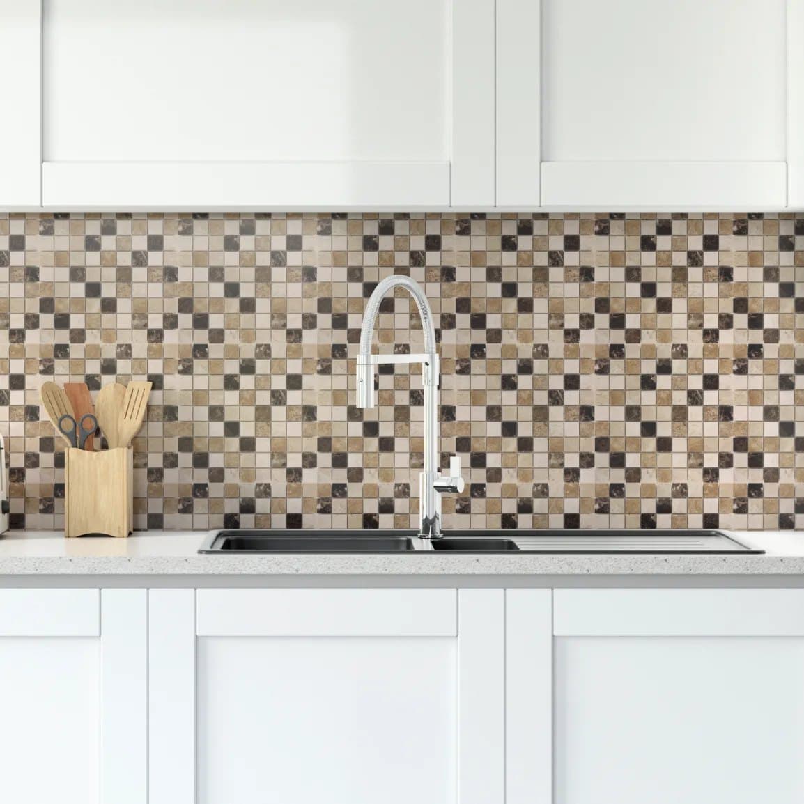 Travertine Mix 32 - montat