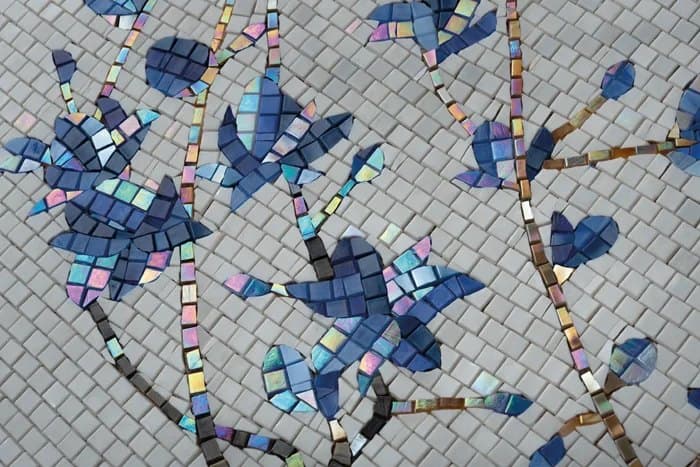 Tablou din mozaic Wisteria, 110×220 cm - poza 5