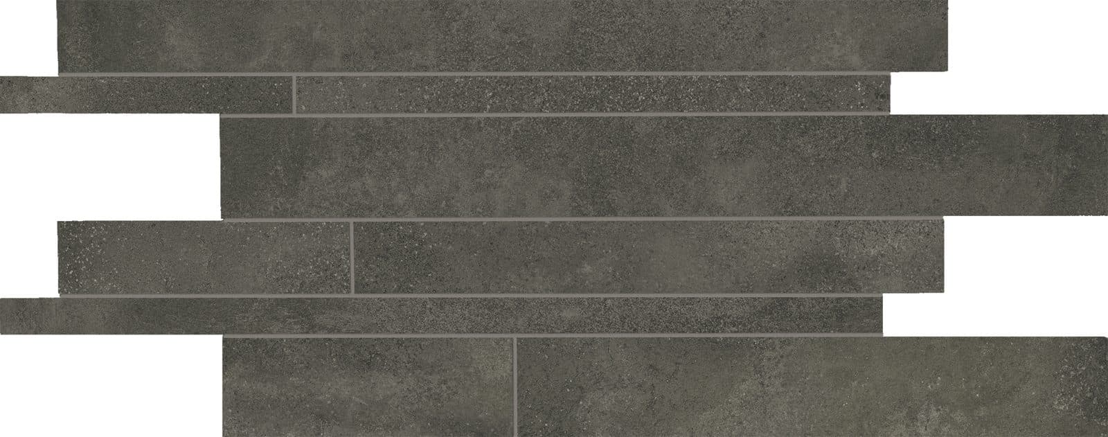Be-Square Listelli Sfalsati 30×60 Black