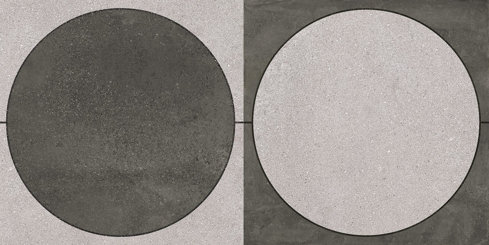Be-Square Optical 30×30 Black / Concrete