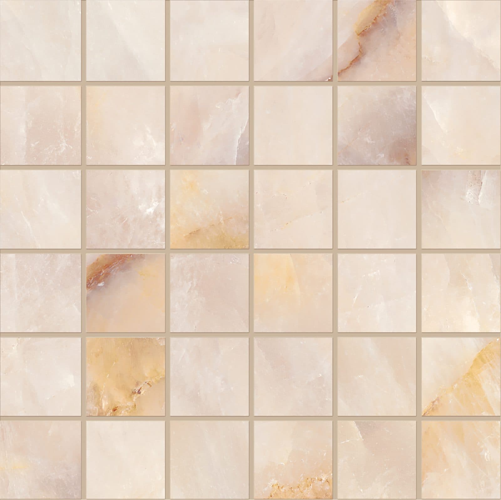 Tele di Marmo Crystal mozaic 5×5-30×30 Full Lappato Extra Pink