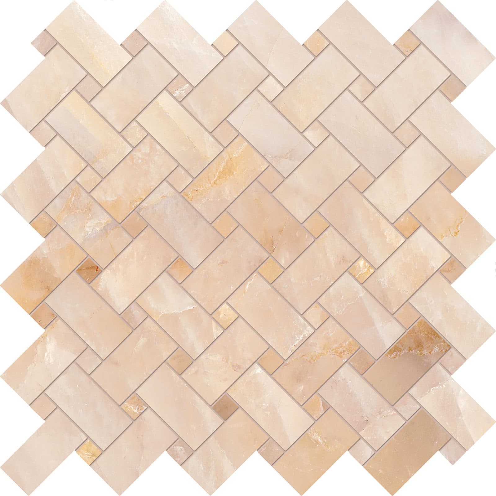 Tele di Marmo Crystal mozaic Intrecci 30×30 Full Lappato Extra Pink