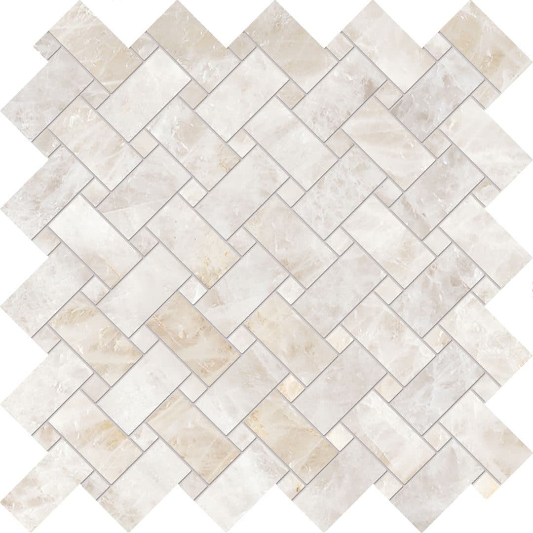 Tele di Marmo Precious Intrecci 30×30 Crystal Ambra