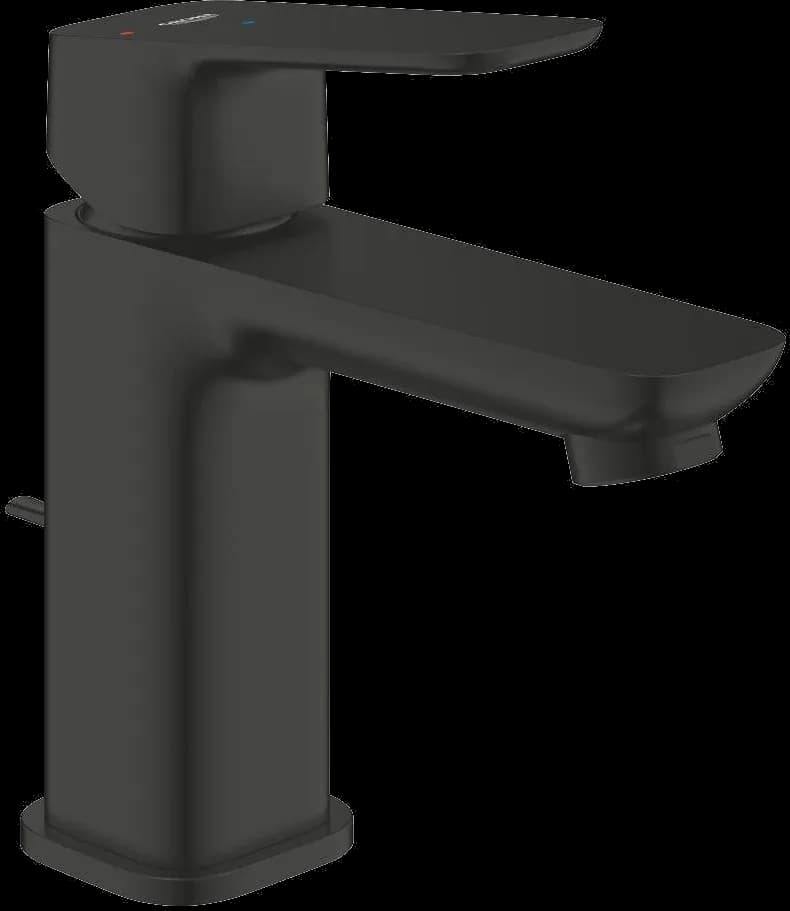 GROHE Cubeo Baterie lavoar monocomandă 1/2" - finisaj Negru - Matt Black