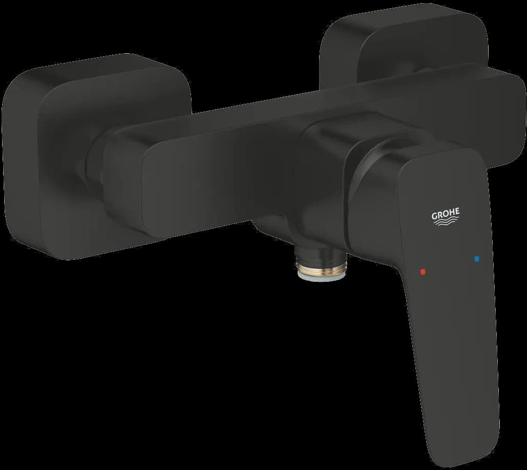 GROHE Cubeo Baterie duş monocomandă 1/2" - finisaj Negru - Matt Black