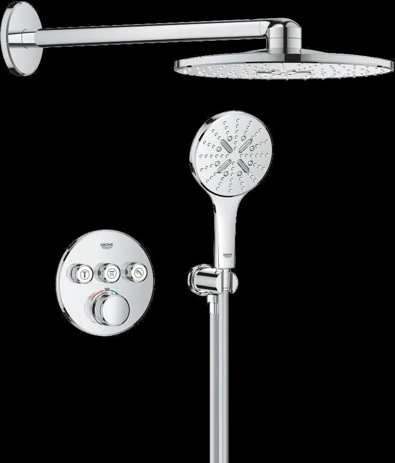 GROHE Grohtherm SmartControl Sistem de duș încastrat cu Rainshower SmartActive 310