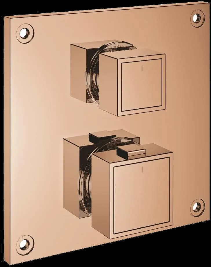 GROHE Allure Gravity Termostat pentru montaj încastrat, cu comutator cu 2 căi - finisaj Bronz - Warm Sunset