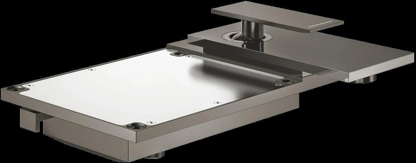 GROHE Allure Gravity Baterie cadă monocomandă 1/2", aparentă - finisaj Antracit - Brushed Hard Graphite