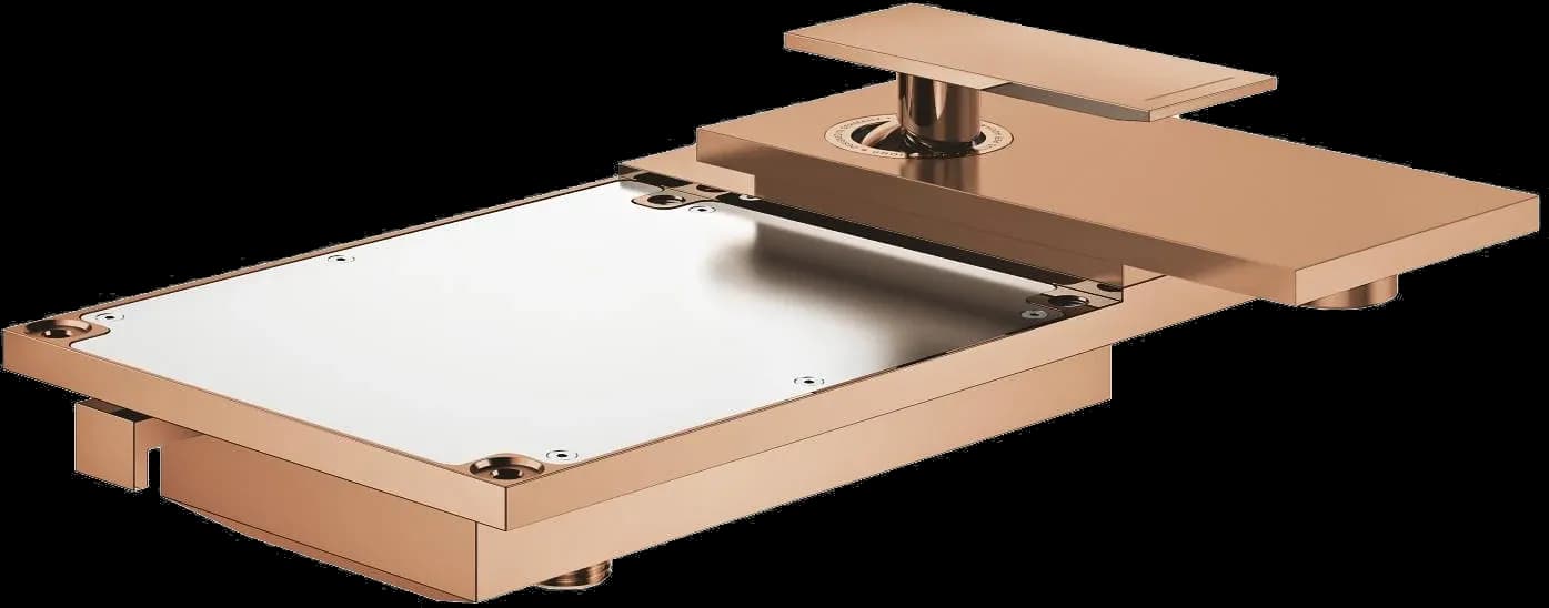GROHE Allure Gravity Baterie cadă monocomandă 1/2", aparentă - finisaj Bronz - Warm Sunset