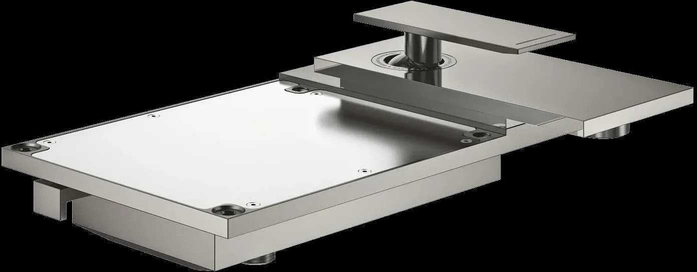 GROHE Allure Gravity Baterie cadă monocomandă 1/2", aparentă - finisaj Supersteel Infinity