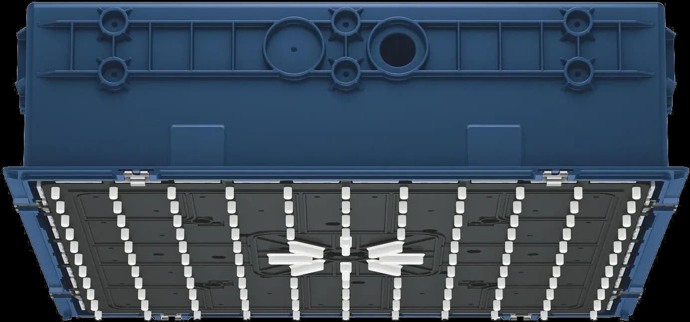 GROHE Rainshower Aqua Tiles Corp încastrat pentru dușuri de tavan, cu unitate funcțională Duo
