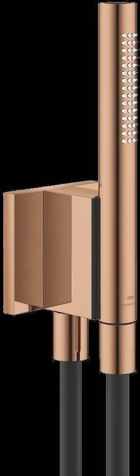 GROHE Rainshower Aqua Set duș de mână tip tijă, 2 jeturi, cu furtun și suport magnetic - finisaj Bronz - Warm Sunset