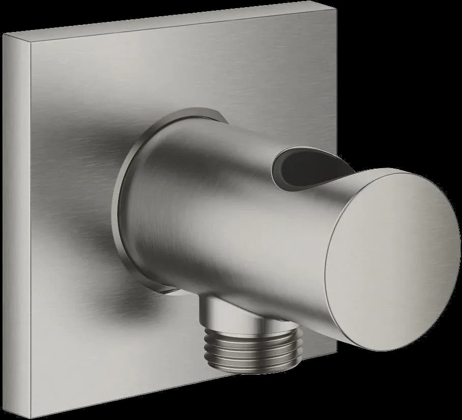 GROHE Rainshower Aqua Racord de duș din metal, cu suport integrat pentru dușul de mână - finisaj Supersteel Infinity