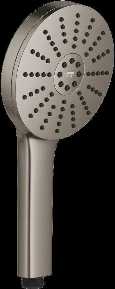 GROHE Vitalio Joy+ 120 Pară de duș cu 3 pulverizări - finisaj Antracit - Brushed Hard Graphite