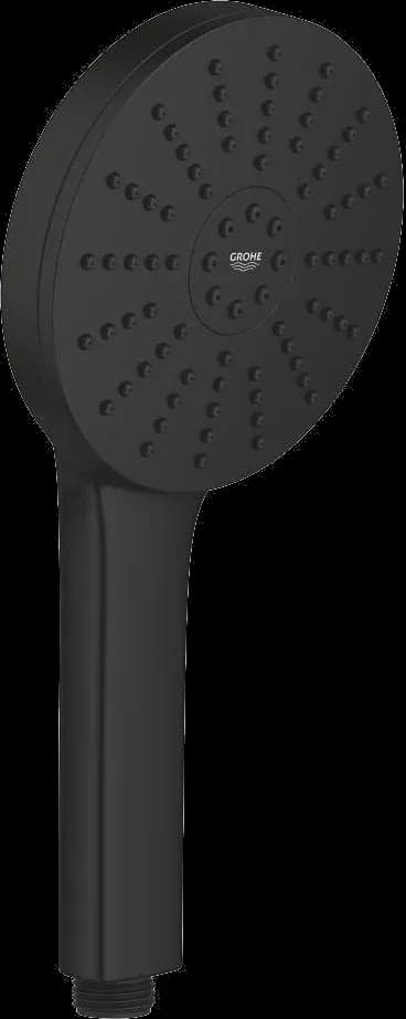 GROHE Euphoria 120 Pară de duș cu 3 pulverizări - finisaj Negru - Matt Black