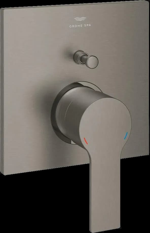 GROHE Allure Baterie monocomandă cu divertor cu două căi - finisaj Antracit - Brushed Hard Graphite