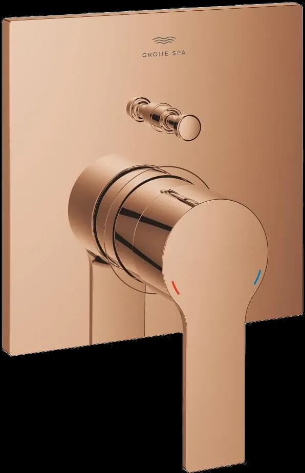 GROHE Allure Baterie monocomandă cu divertor cu două căi - finisaj Bronz - Warm Sunset