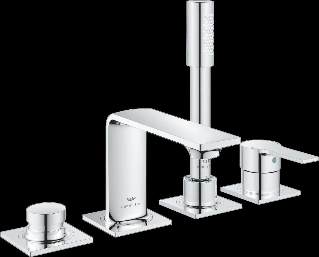 GROHE Allure Baterie cadă monocomandă cu 4 găuri