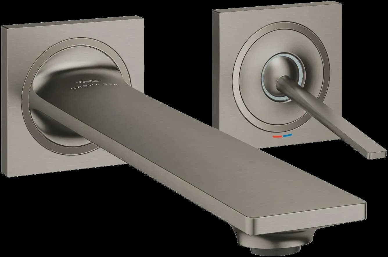 GROHE Allure Baterie lavoar cu 2 găuri Mărimea M - finisaj Antracit - Brushed Hard Graphite