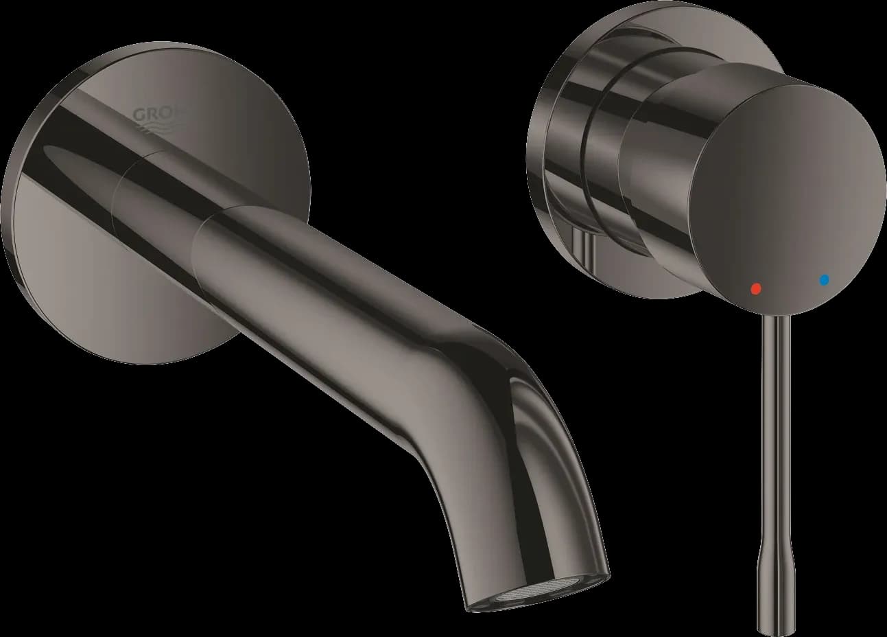 GROHE Essence Baterie lavoar cu 2 găuri Mărimea M - finisaj Antracit - Hard Graphite