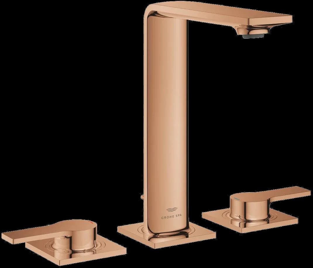 GROHE Allure Baterie lavoar cu 3 elemente 1/2" Mărimea M - finisaj Bronz - Warm Sunset