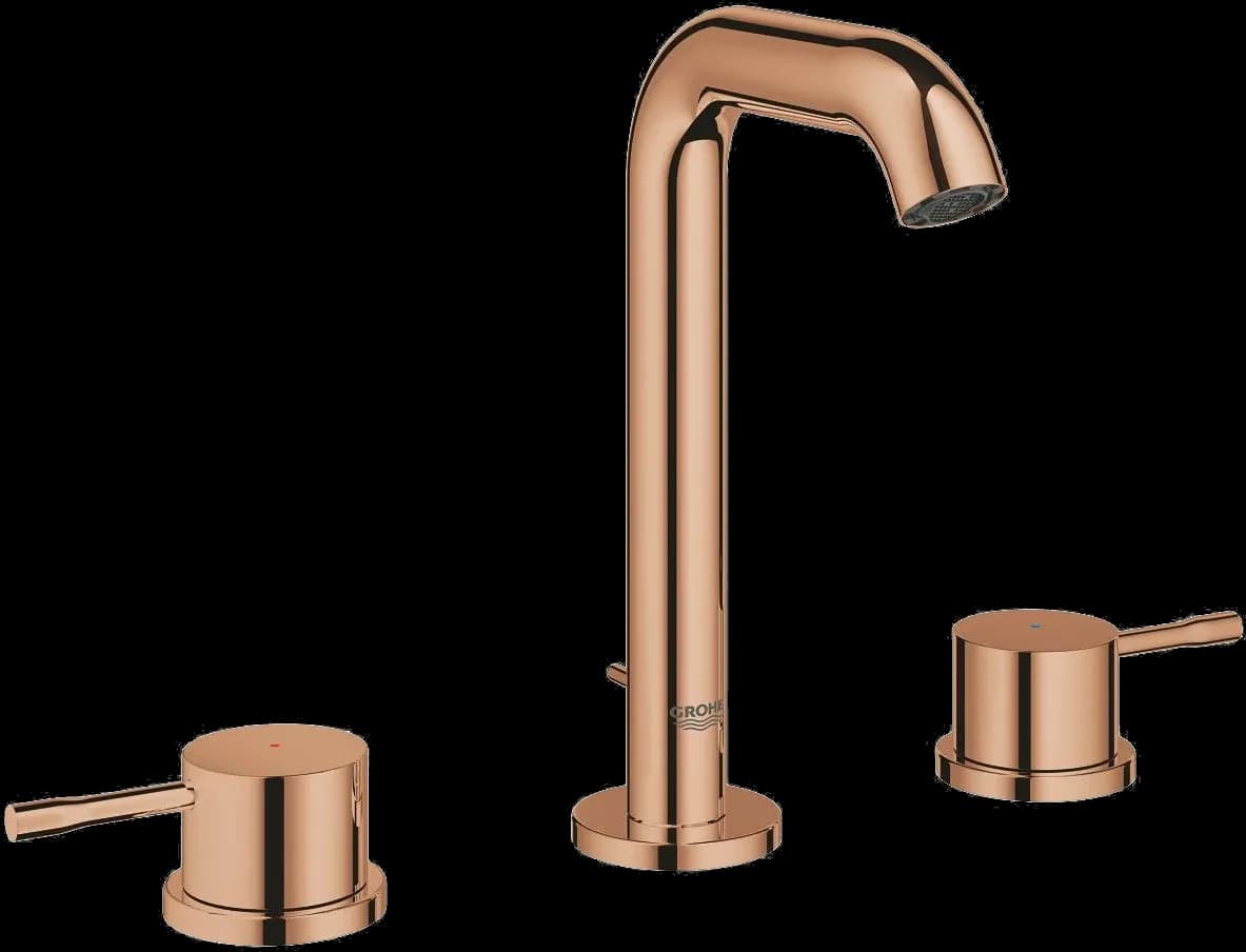 GROHE Essence Baterie lavoar cu 3 elemente 1/2" Mărimea M - finisaj Bronz - Warm Sunset