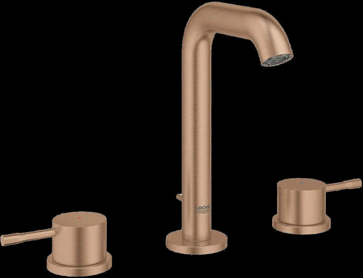 GROHE Essence Baterie lavoar cu 3 elemente 1/2" Mărimea M - finisaj Bronz - Brushed Warm Sunset
