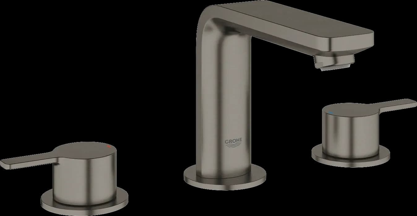 GROHE Lineare Baterie lavoar cu 3 elemente 1/2" Mărimea M - finisaj Antracit - Brushed Hard Graphite