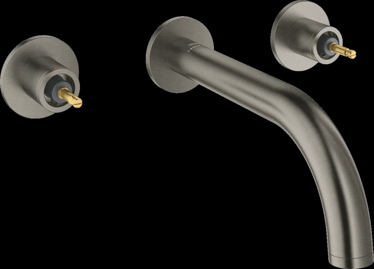 GROHE Atrio Private Collection Baterie lavoar cu 3 găuri Mărimea M - finisaj Antracit - Brushed Hard Graphite