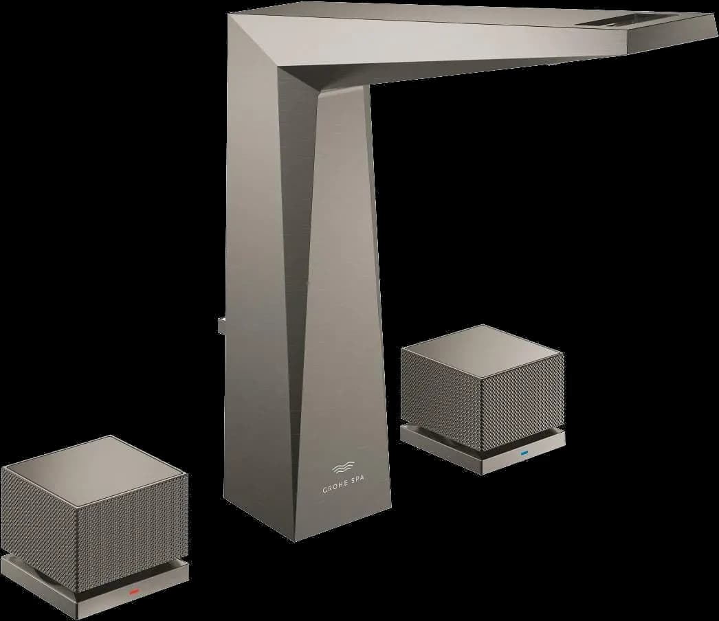 GROHE Allure Brilliant Private Collection Baterie lavoar cu 3 găuri 1/2" Mărimea L - finisaj Antracit - Brushed Hard Graphite