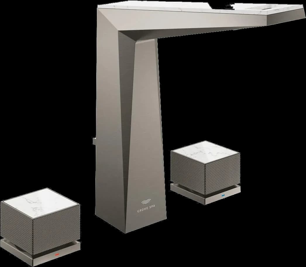 GROHE Allure Brilliant Private Collection Baterie lavoar cu 3 găuri 1/2" Mărimea L - finisaj Antracit - Brushed Hard Graphite