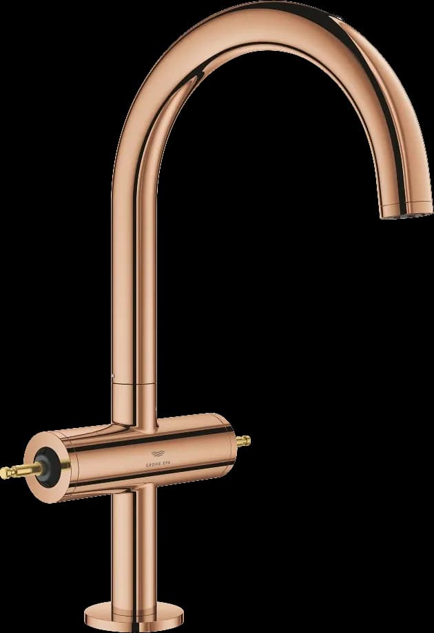 GROHE Atrio Private Collection Baterie lavoar pentru un orificiu, 1/2" Mărimea L - finisaj Bronz - Warm Sunset