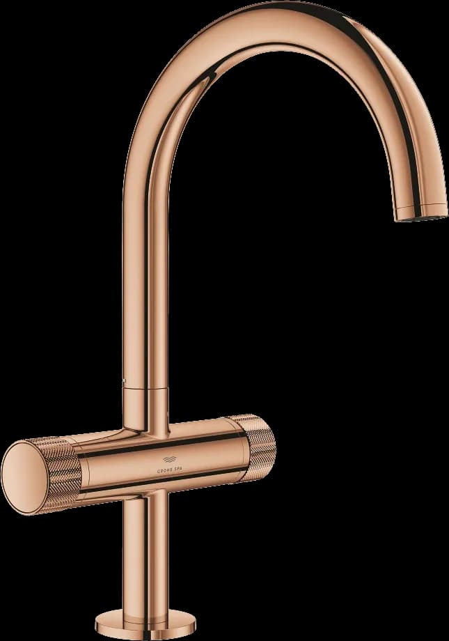 GROHE Atrio Private Collection Baterie lavoar pentru un orificiu, 1/2" Mărimea L - finisaj Bronz - Warm Sunset