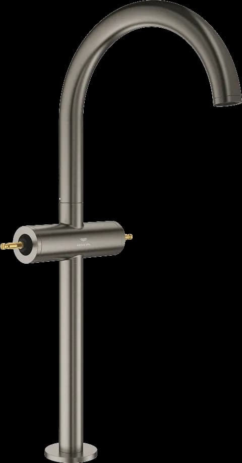 GROHE Atrio Private Collection Baterie lavoar pentru un orificiu, 1/2" Mărimea XL - finisaj Antracit - Brushed Hard Graphite