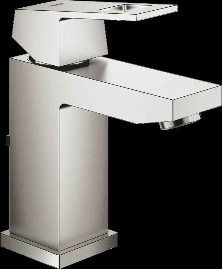 GROHE Eurocube Baterie lavoar monocomandă 1/2" - finisaj Supersteel Infinity