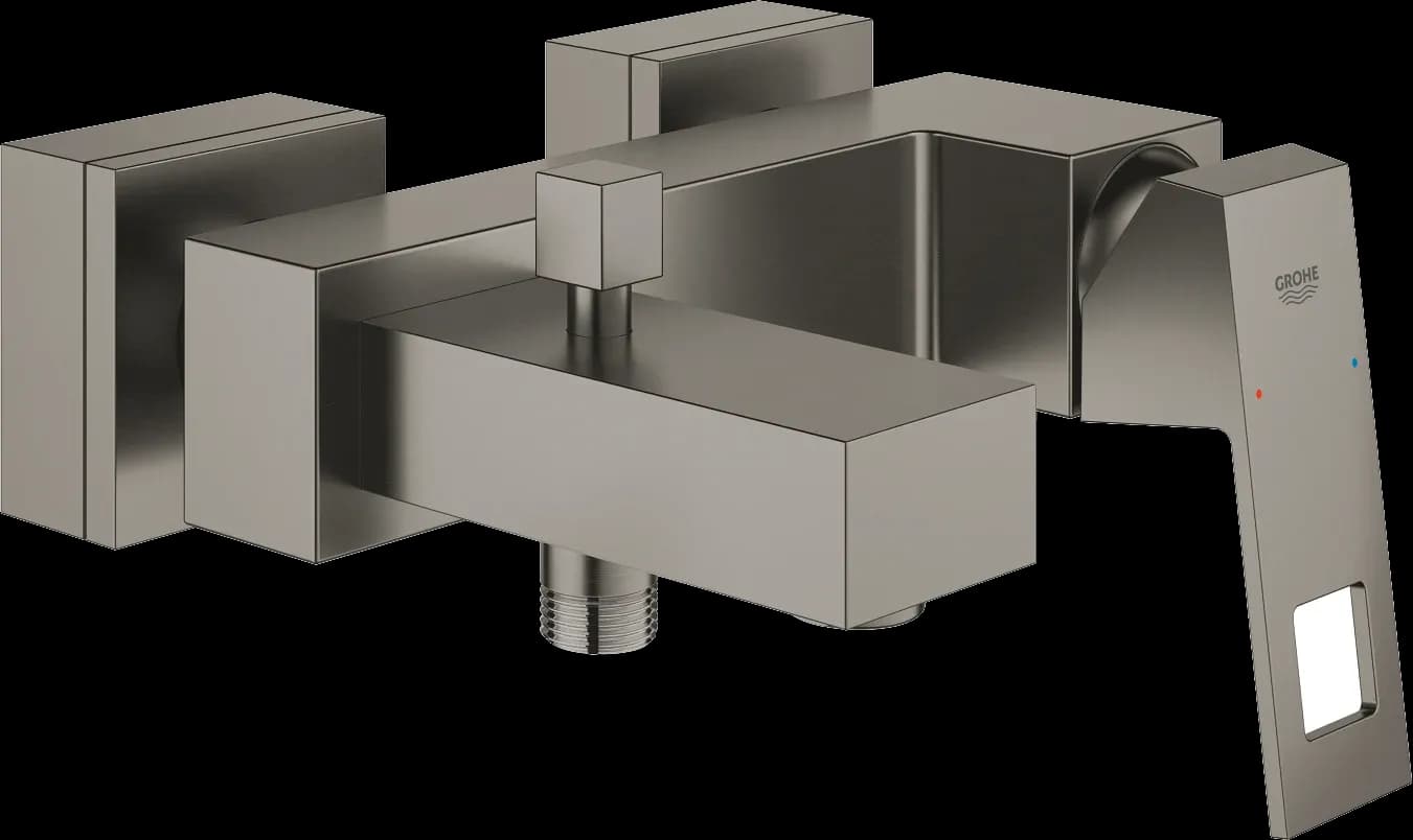 GROHE Eurocube Baterie cadă monocomandă 1/2" - finisaj Antracit - Brushed Hard Graphite