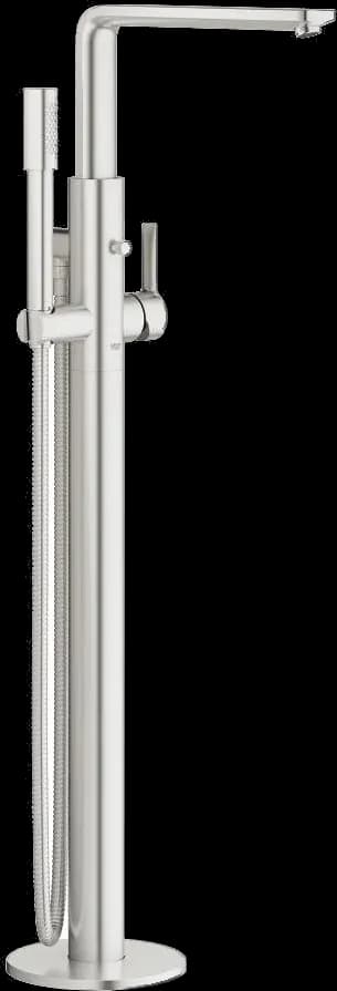 GROHE Lineare Baterie cadă monocomandă 1/2", montare pe podea - finisaj Supersteel Infinity