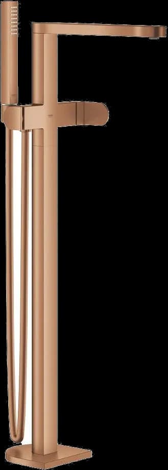 GROHE Plus Baterie cadă monocomandă 1/2", montare pe podea - finisaj Bronz - Brushed Warm Sunset