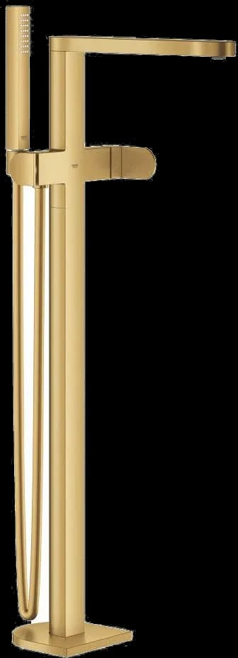 GROHE Plus Baterie cadă monocomandă 1/2", montare pe podea - finisaj Aur - Brushed Cool Sunrise
