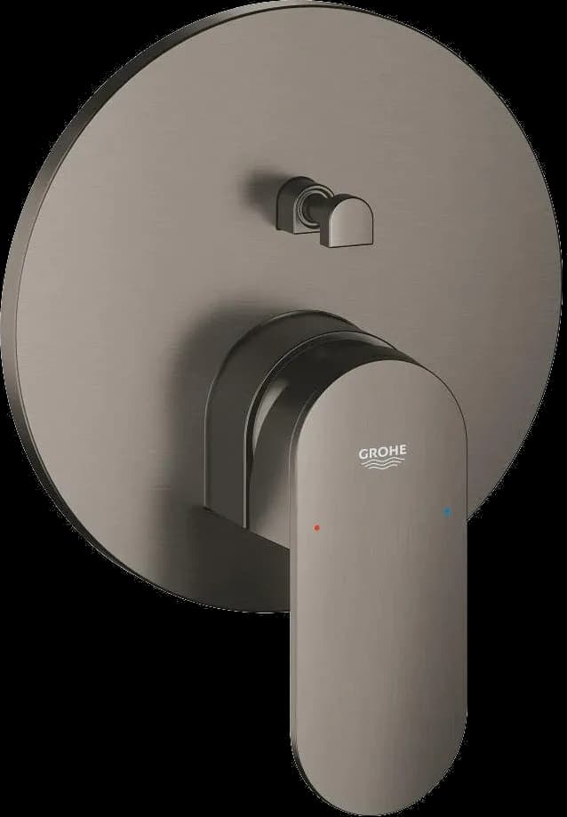 GROHE Plus Baterie monocomandă cu divertor cu două căi - finisaj Antracit - Brushed Hard Graphite