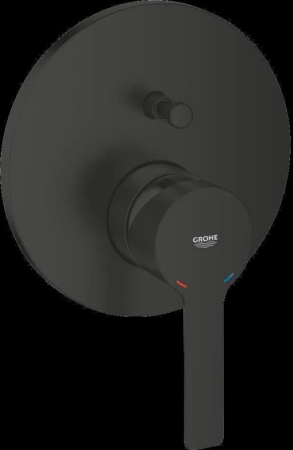 GROHE Lineare Baterie monocomandă cu divertor cu două căi - finisaj Negru - Matt Black