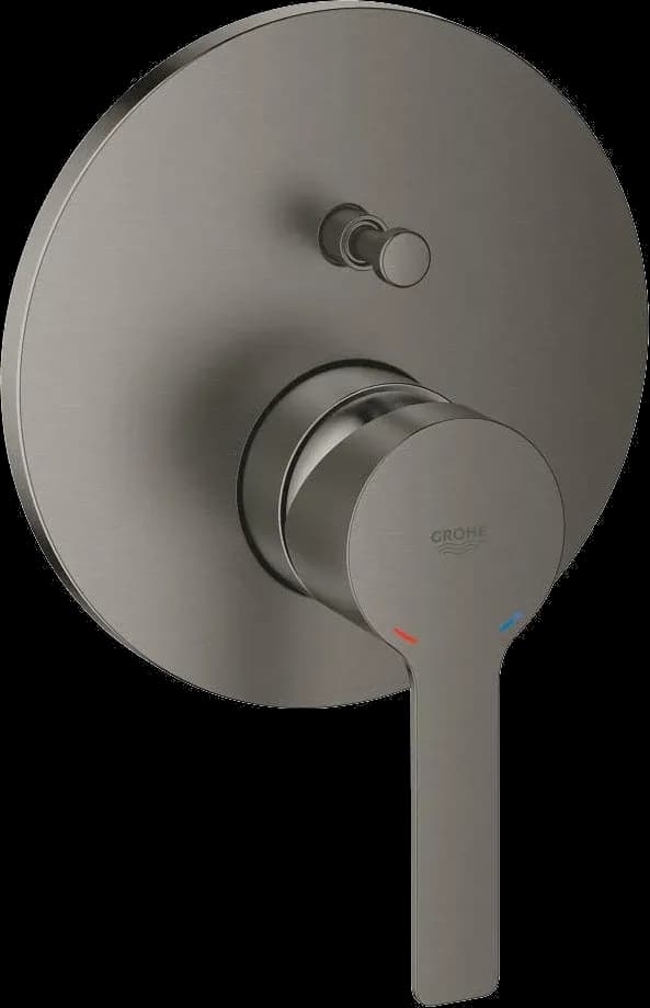 GROHE Lineare Baterie monocomandă cu divertor cu două căi - finisaj Antracit - Brushed Hard Graphite
