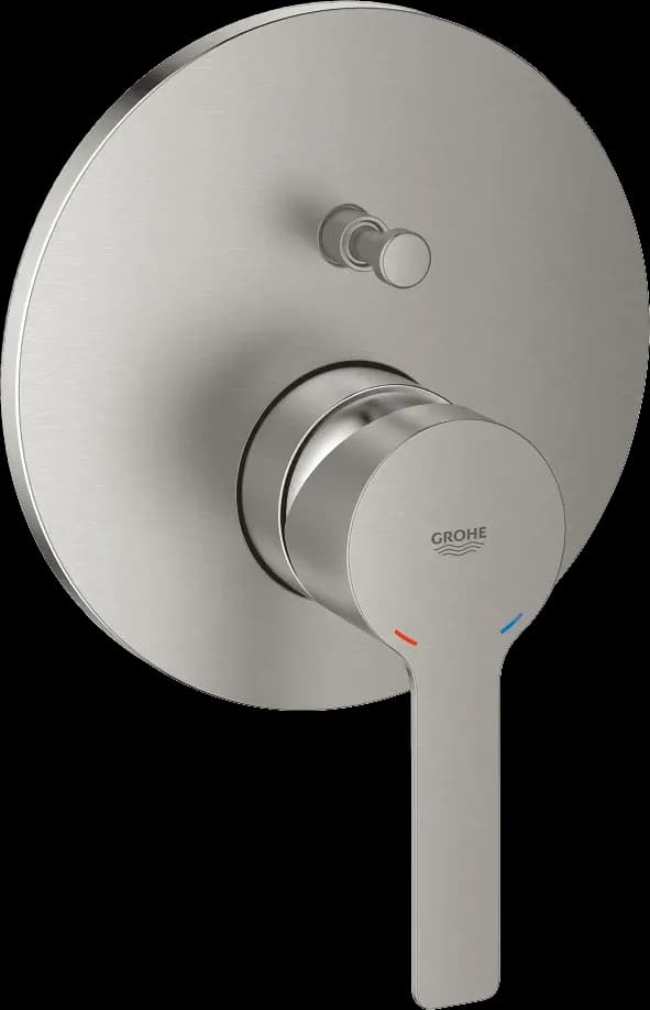 GROHE Lineare Baterie monocomandă cu divertor cu două căi - finisaj Supersteel Infinity