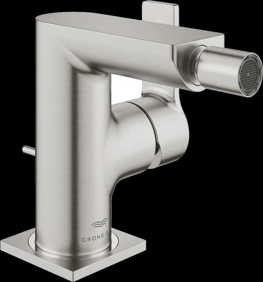 GROHE Allure Baterie bideu monocomandă 1/2" - finisaj Supersteel Infinity